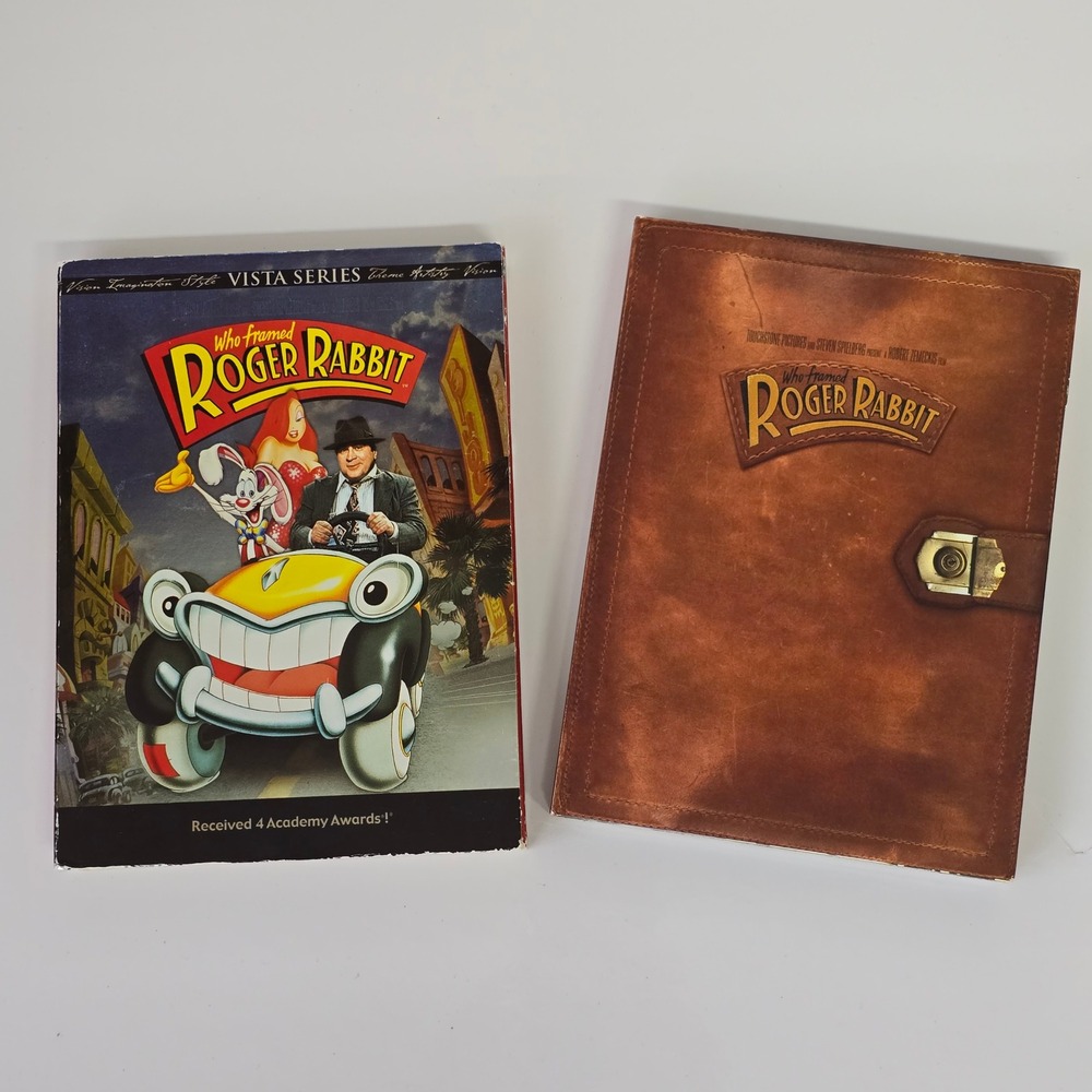 Disney Who Framed Roger Rabbit DVD Vista Series Collector Edition Noir